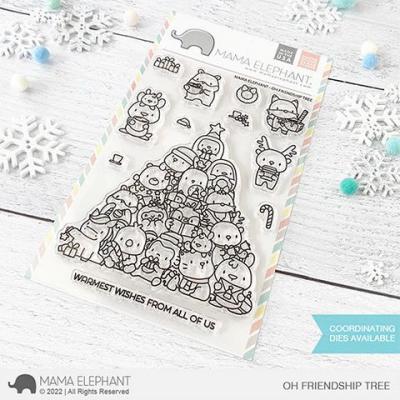 Mama Elephant Clear Stamps - Oh Friendship Tree